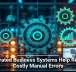 Integrated Business Systems Help Reduce Costly Manual Errors